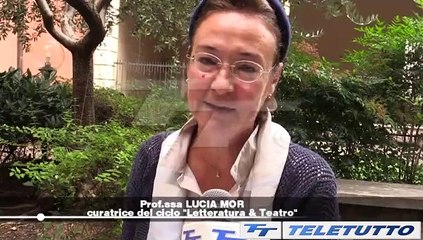 Video News - TORNA "LETTERATURA & TEATRO"