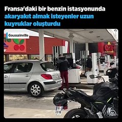 İstasyonu basıp istedikleri fiyattan benzin aldılar