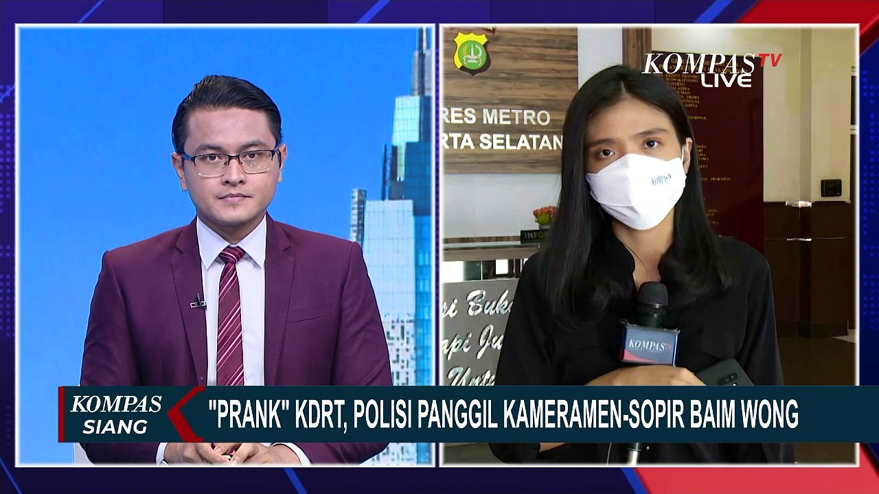 Usut Kasus Video Prank Kdrt Palsu Polisi Panggil 2 Kameramen Dan 1