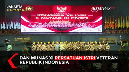 Momen Kompak Jokowi dan Prabowo Tuntun Veteran