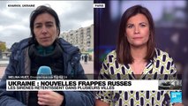 Nouvelles frappes russes en Ukraine : les sirènes retentissent dans plusieurs villes