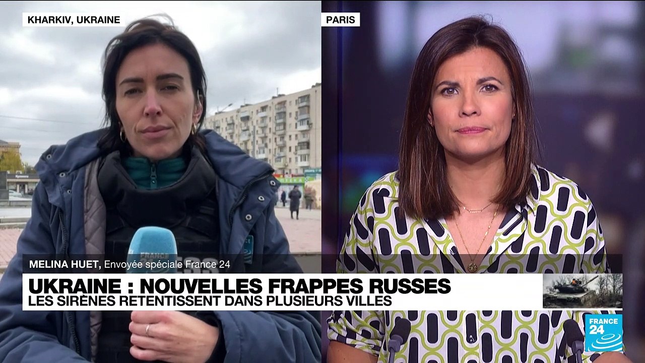 Nouvelles frappes russes en Ukraine : les sirènes retentissent dans plusieurs villes