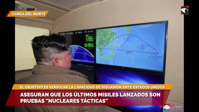 Aseguran que los últimos misiles lanzados son pruebas nucleares tácticas