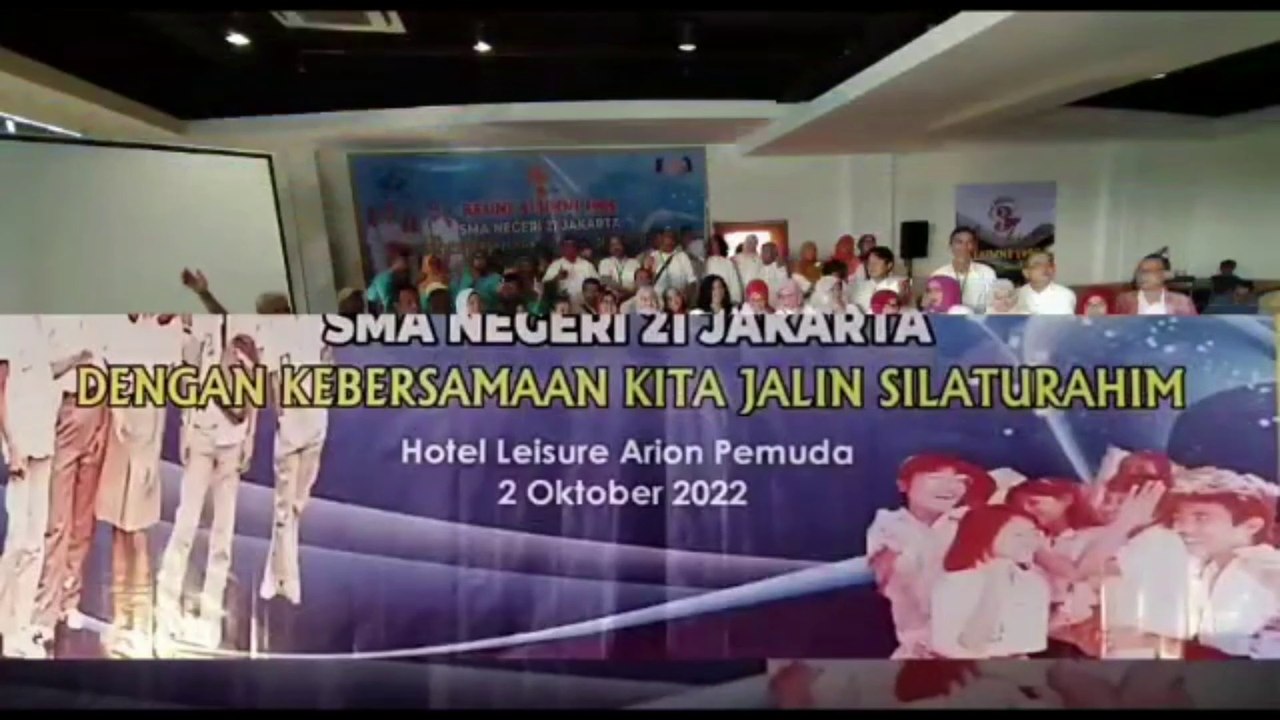 Reuni Alumni 85 SMA Negeri 21 Jakarta ke-37
