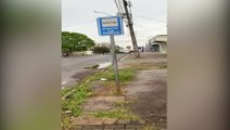 Internauta reclama da falta de cobertura em ponto de ônibus no Bairro Consolata