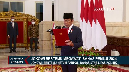 Bertemu Megawati, Presiden Jokowi Tak Mungkiri Membahas soal Pemilu 2024!