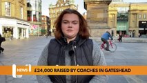 Newcastle headlines 11 October: £24,000 raised by coaches in Gateshead