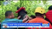 Tormenta Julia dejó al menos 26 muertos en su paso por Centroamérica