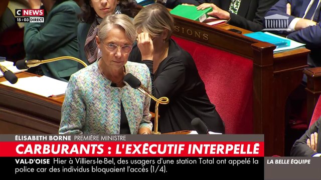 Pénurie de carburants: La Première ministre Élisabeth Borne lance les procédures de réquisition des personnels de raffineries: La situation que vivent nos compatriotes est difficile et à certains endroits, elle est même insupportable
