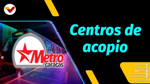 Al Aire | Metro de Caracas dispuso 6 centros de acopio para las víctimas del deslave en Las Tejerías