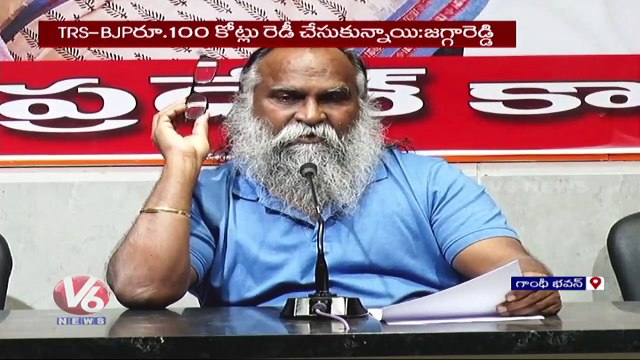 MLA Jagga Reddy Fires On TRS & BJP _ Munugodu ByPoll 2022 | V6 News (4)