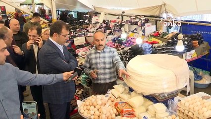 İmamoğlu'nun ziyaret ettiği pazarcının zam isyanı