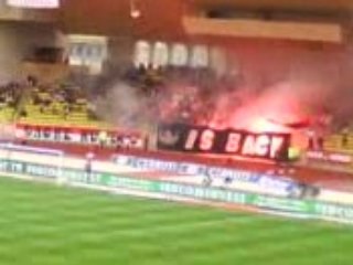 Entrée des joueurs AS Monaco-Lyon