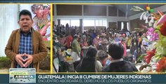Cumbre de Mujeres Indígenas abre sus puertas en Guatemala
