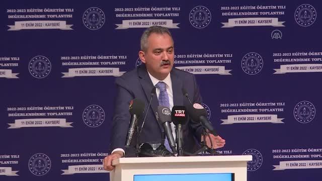Bakan Özer: Bugün itibariyle 857 bin çırak kalfanın olduğu bir mesleki eğitim sistemimiz oldu