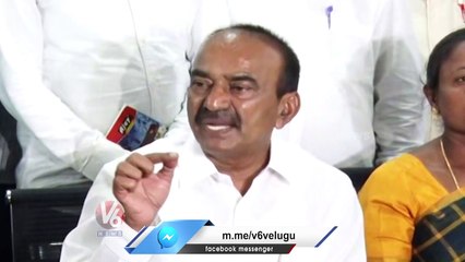 BJP MLA Etela Rajender Aggressive Comments On CM KCR _ Munugodu ByPoll 2022  | V6 News (2)