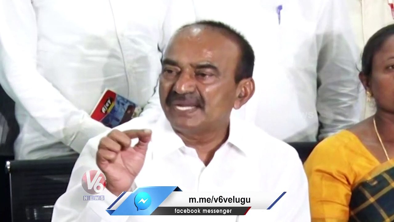 BJP MLA Etela Rajender Aggressive Comments On CM KCR _ Munugodu ByPoll 2022  | V6 News (2)
