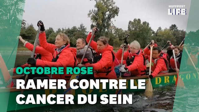 Après un cancer du sein, le « dragon boat » comme thérapie pour ces femmes