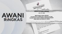 AWANI Ringkas: Tarikh PRU15 | Mesyuarat khas SPR pada 20 Okt