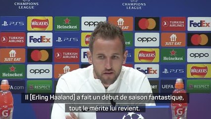 Tottenham - Kane : "Haaland fait un début de saison fantastique"