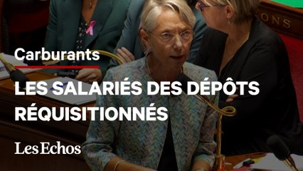 Carburants : Elisabeth Borne ordonne des réquisitions dans les dépôts Esso