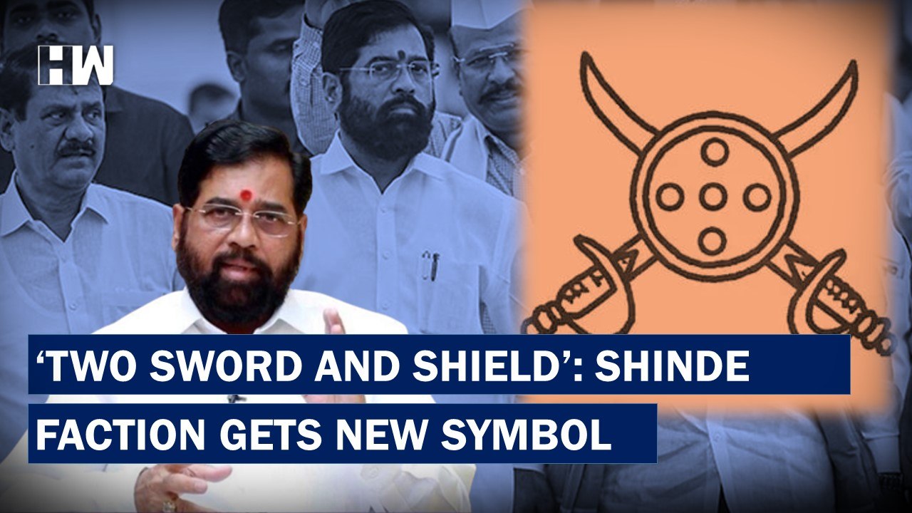 Eknath Shinde's Shiv Sena Faction Gets "Two Swords And Shield" As Symbol| Maharashtra| Thackeray
