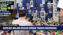 Kapolres Malang Duduk Bersimpuh di Lokasi Tragedi Kanjuruhan, Panjatkan Doa untuk Para Korban