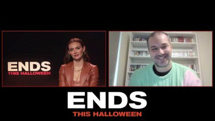 Andi Matichak on filming Halloween Ends: "It's incredible watching Jamie Lee Curtis step on a set and give so much of herself"