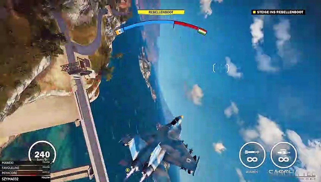 Flugzeugeskorte. Just Cause 3 #22 (Part 1)