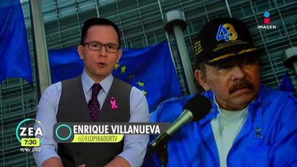 La UE declara persona non grata a representante de Nicaragua