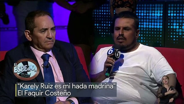 Karely Ruiz es como mi hada madrina 'Faquir' la expone