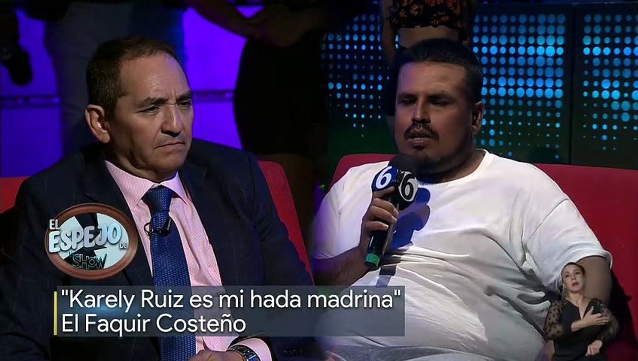 "Karely Ruiz es como mi hada madrina" 'Faquir' la expone