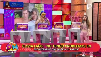 Flavia Laos: "Ahora no tengo planeado convivir con Austin Palao, me gusta mucho mi espacio"