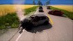 BeamNG Drive - Overtaking Car Crashes #5
