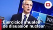 La OTAN celebrará sus ejercicios anuales de disuasión nuclear en medio de la escalda con Rusia