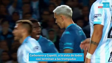 Carbonero y Copetti, a la vista de todos casi terminan a las trompadas