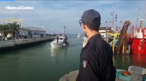 Amerigo Vespucci a Riccione, l'arrivo del comandante