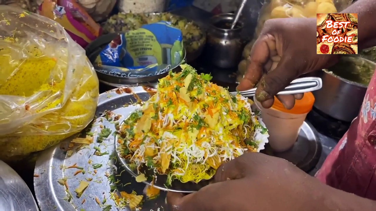 Pani puri kurkre or chess trust panipuri shev puri bhel chat bhandat famous street food