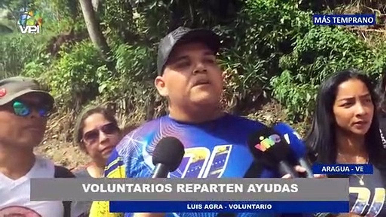 #Deslave en Las #Tejerias: Voluntarios reparten ayudas  - #Aragua - #Venezuela - #11Oct