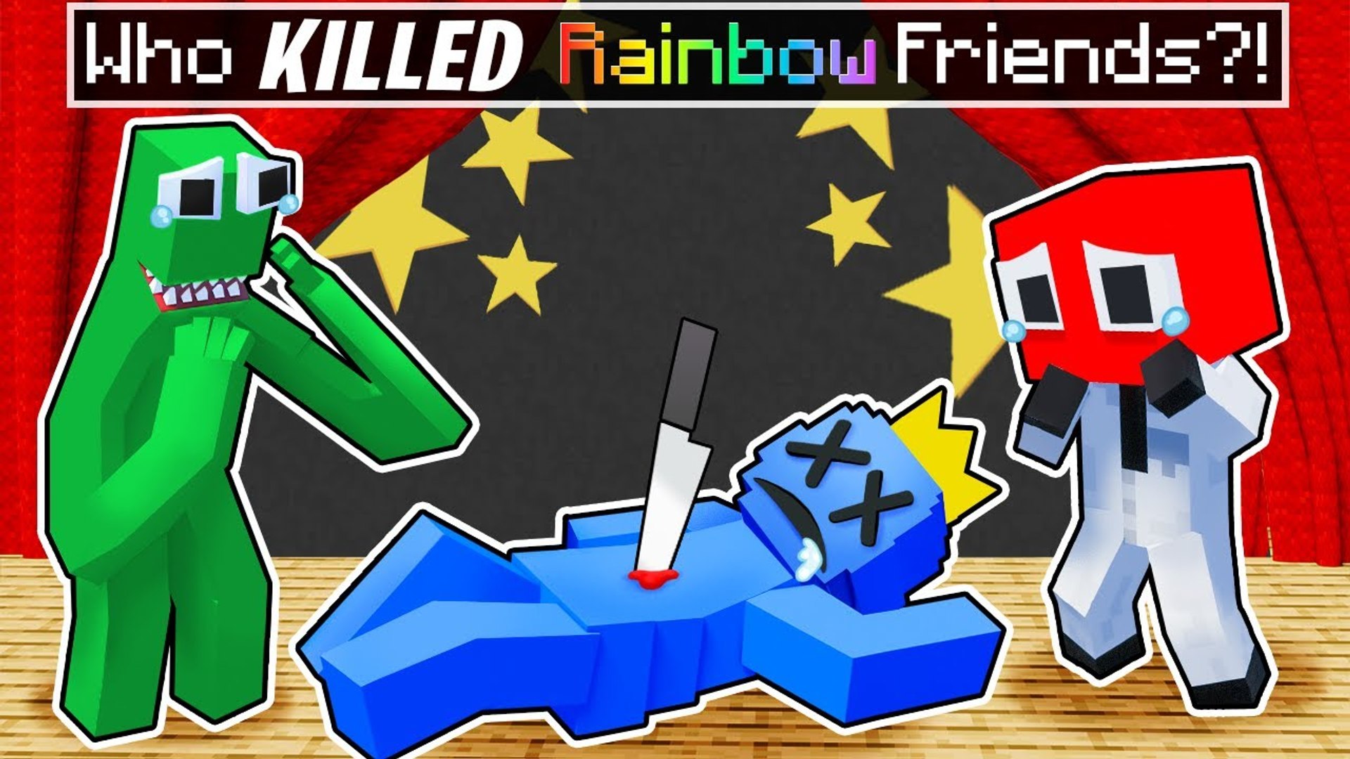 Who KILLED BLUE?! Rainbow Friends 2 Animation 