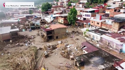 شاهد: 36 قتيلاً على الأقل في انهيار أرضي في فنزويلا