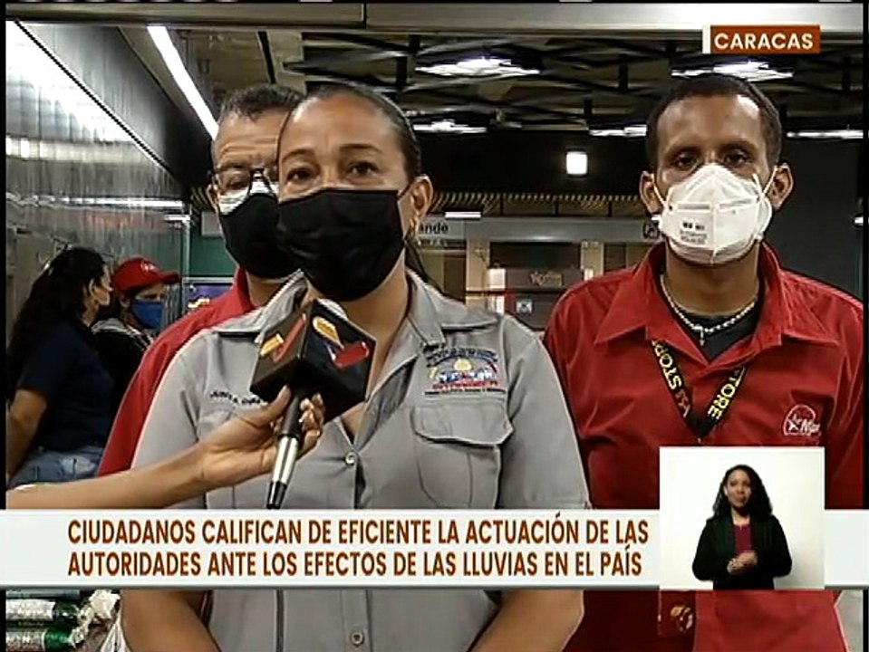 Estación Plaza Venezuela  es centro de acopio para ayudar a más de 1.300 familias de Las Tejerías