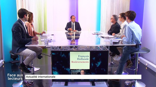 François Hollande face aux lecteurs de la Nouvelle République