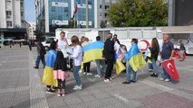 Son dakika haberi | Samsun'da yaşayan Ukraynalılar, Rusya'nın sivil yerleşim yerlerine saldırısına tepki gösterdi