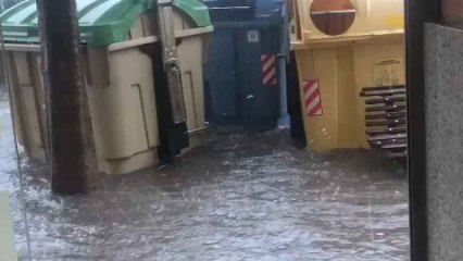 Fuertes lluvias en Illescas (Toledo).