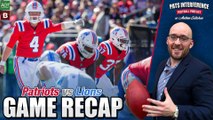 Pats-Lions film notes and Bailey Zappe breakdown | Pats Interference