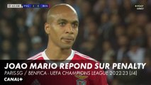 Égalisation de Joao Mario sur penalty - PSG / Benfica - Ligue des Champions (4ème journée)