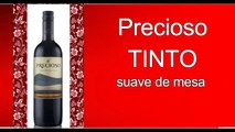 Vinho Precioso Tinto Suave De Mesa