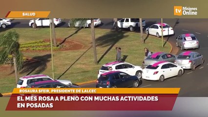 Download Video: El mes rosa a pleno con muchas actividades en Posadas