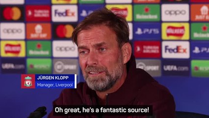 ‘A fantastic source!’ – Klopp ridicules Hamann criticism